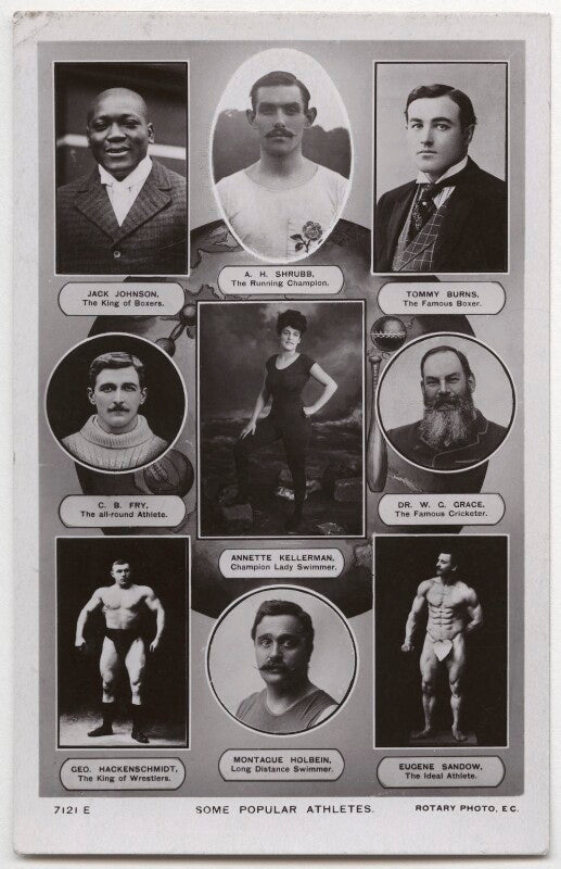 'some popular athletes' npg x136279