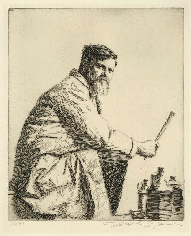 Sir frank brangwyn npg d18418