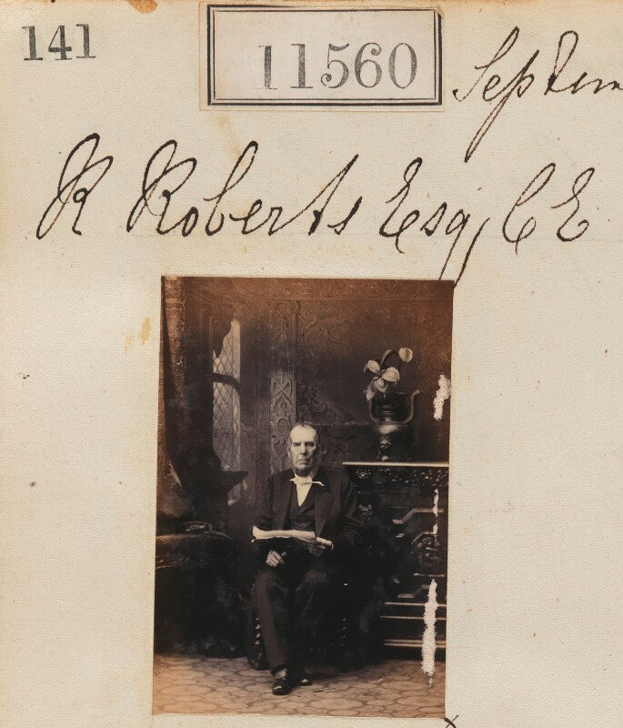 R. roberts c.e. npg ax61245