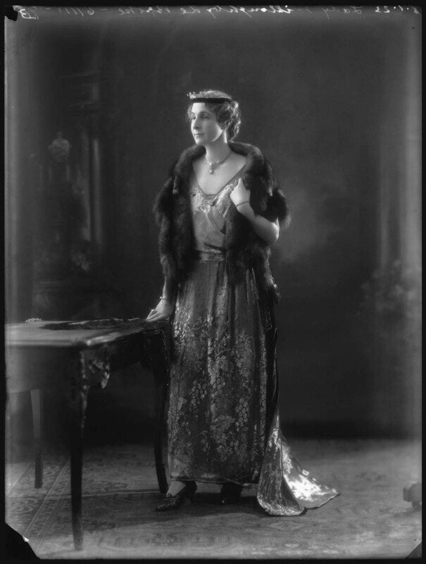 Marie frances lisette verney (née hanbury), lady willoughby de broke npg x34631