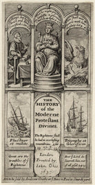 The title to page to Donald Lupton's ''The History of the Moderne Protestant Divines'', 1637 NPG D26815