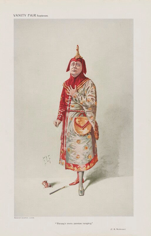 Charles herbert workman ('men of the day. no. 1223. "through every passion ranging."') npg d45550