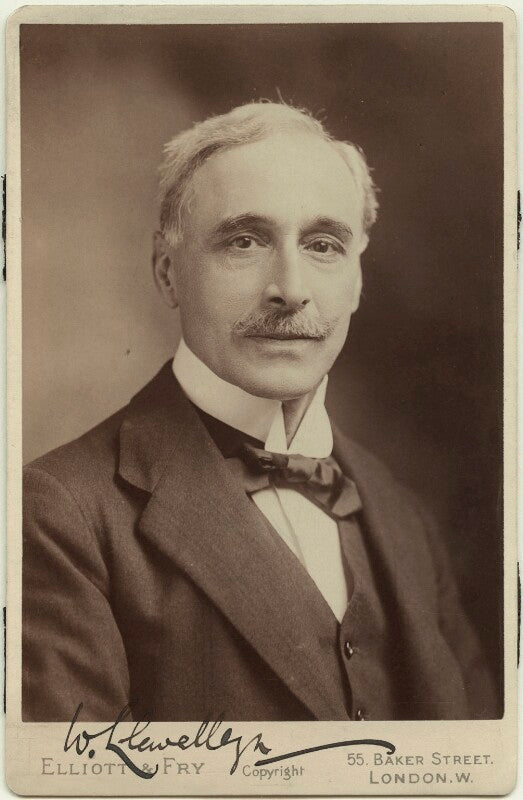 Sir (samuel henry) william llewellyn npg x12454