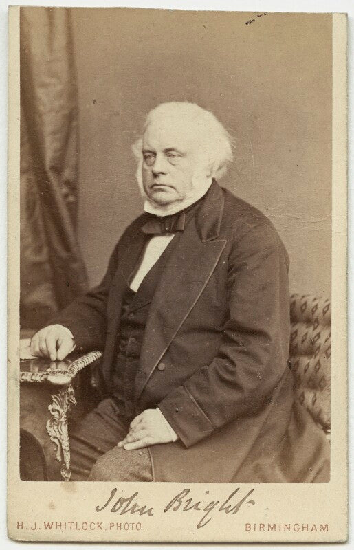 John Bright Greetings Card – National Portrait Gallery Shop