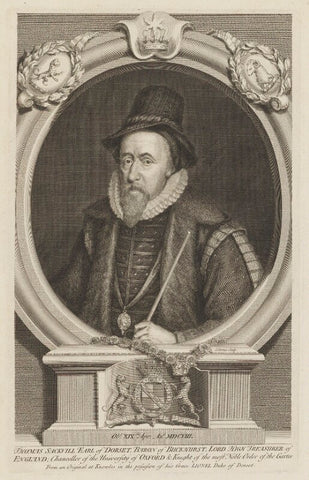 Thomas Sackville, 1st Earl of Dorset NPG D35357