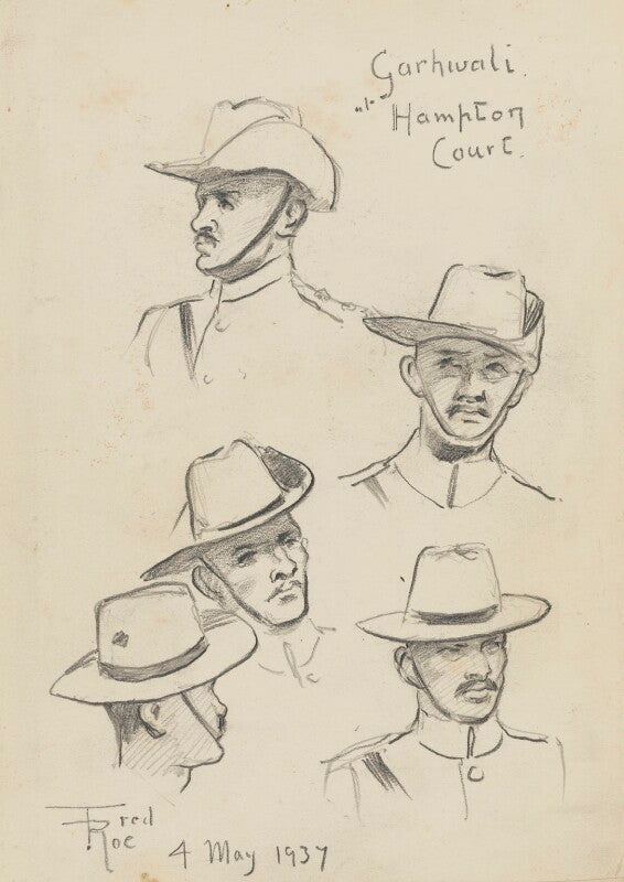 Unknown garhwali soldiers npg d43225