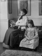 Georgiana (née Macdonald), Lady Burne-Jones; Clare Mackail NPG x19622