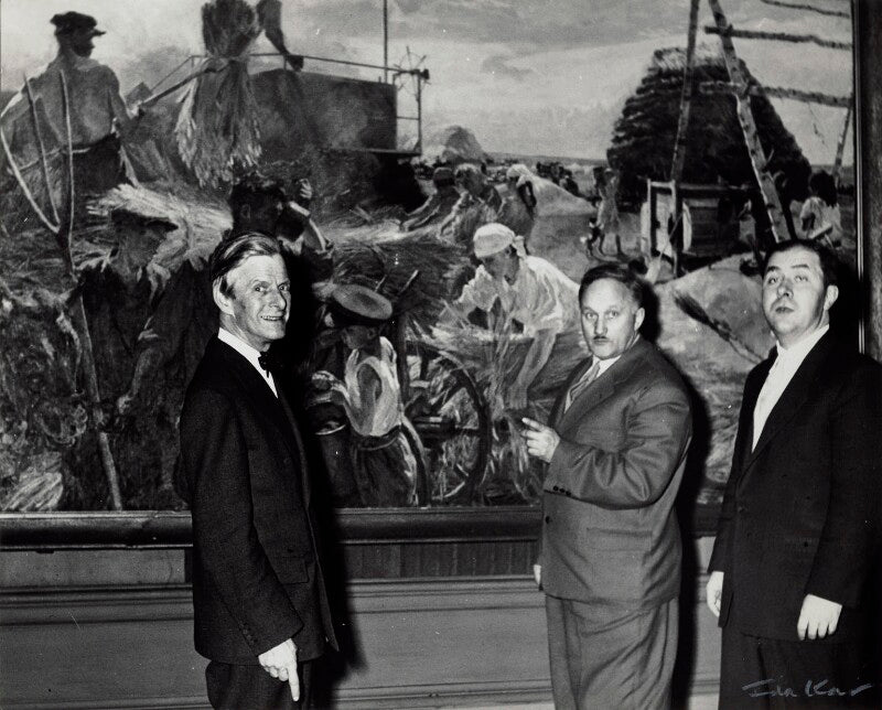 Sir charles thomas wheeler; stephen s. churakov; vladislav mstislavovich ('v.m') zimenko npg x132115