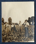 Clive Bell; Gerald Frank Shove and farm workers NPG Ax140514