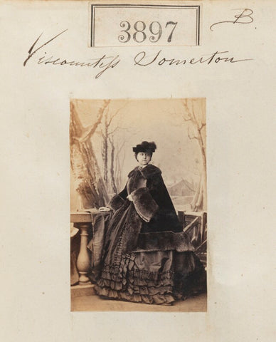 Caroline Susan Augusta Agar (née Barrington), Countess of Normanton NPG Ax53282