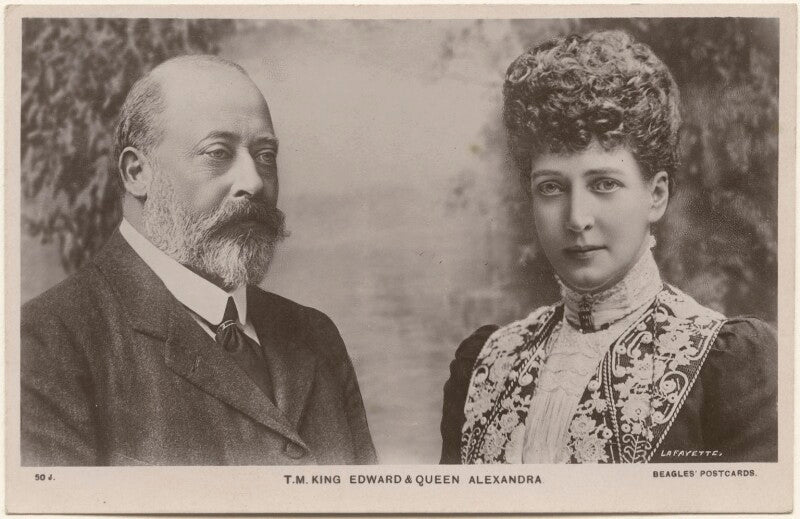 King edward vii; queen alexandra npg x196930