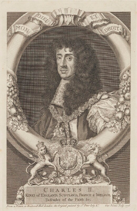 King charles ii npg d32288