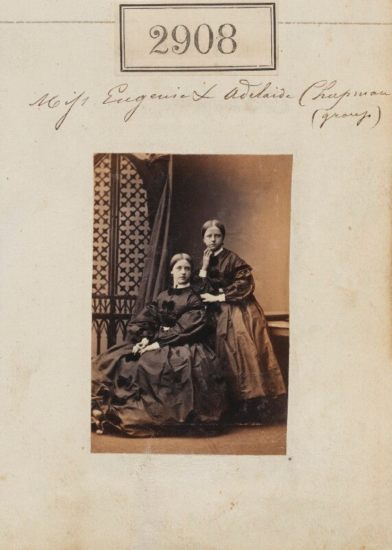 Eugenia susannah st aubyn (née chapman); adeline mary chapman (née chapman) npg ax52297