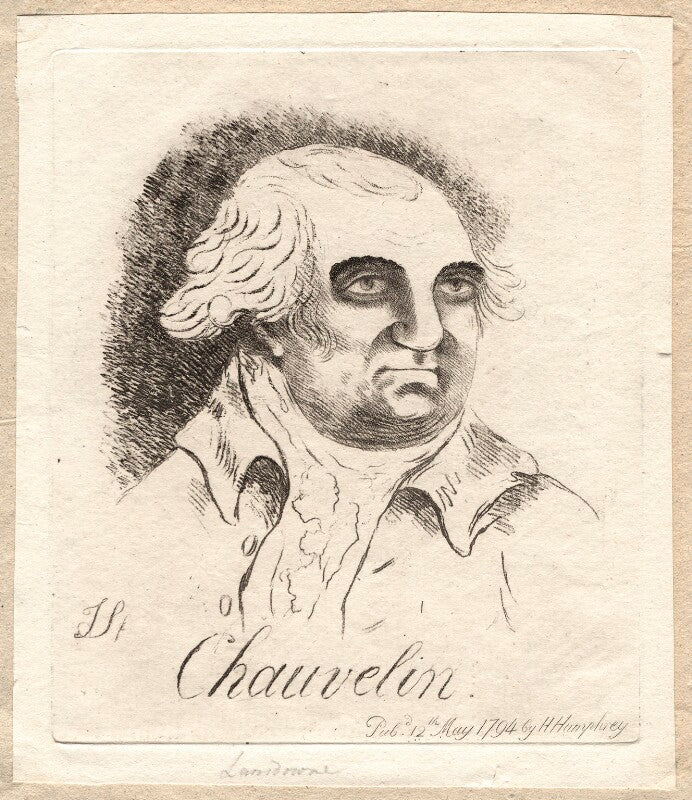 William petty, 1st marquess of lansdowne (lord shelburne) ('chauvelin') npg d9823