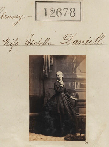 Miss Isabella Daniell NPG Ax62322