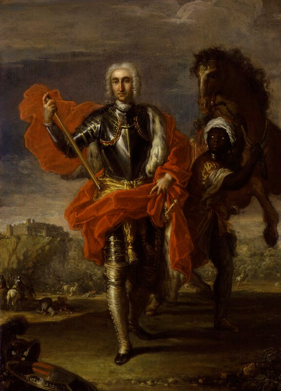 George keith, 10th earl marischal and his groom, possibly ibrahim npg 552