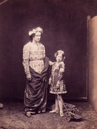 Charles John Kean; Ellen Terry as Leontes and Mamillius in 'The Winter's Tale' NPG x7954