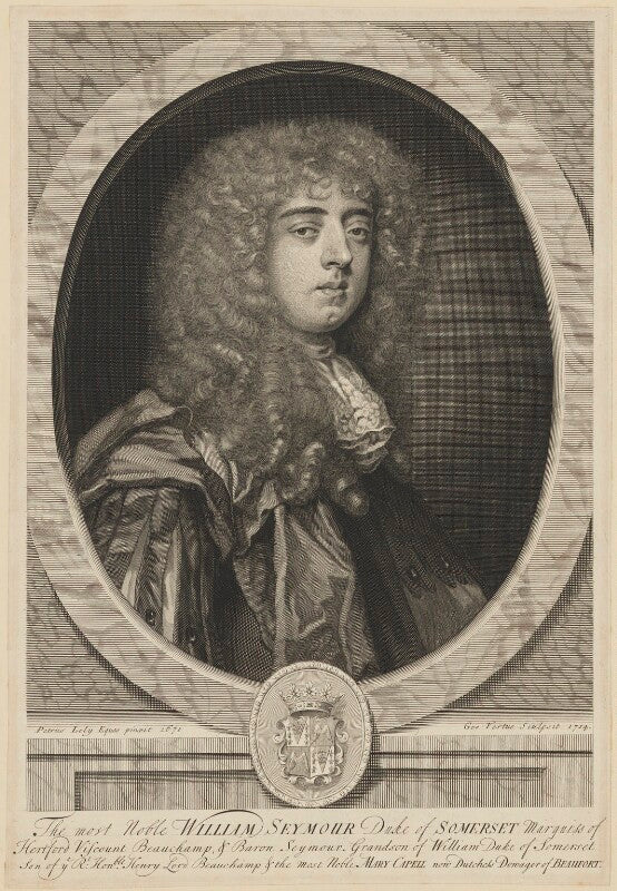 William seymour, 3rd duke of somerset npg d41818