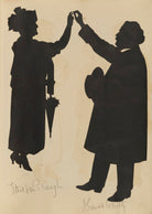 Actors in role in the "Plus Fours" Company (Ethel van Praag; J. Edward Whitty) NPG D46653