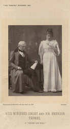Miss Winifred Emery and Mr Brandon Thomas in 'Sowing the Wind' NPG x9384