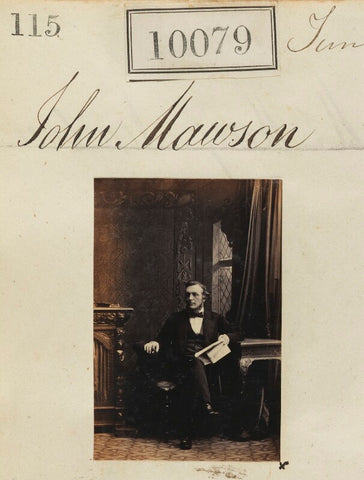 John Mawson NPG Ax59793