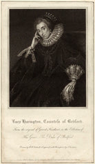 Lucy Russell (née Harington), Countess of Bedford NPG D28094