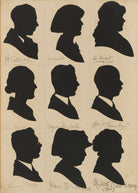 Visitors to St Luke's Church Bazaar, Eltham Park (Unidentified sitter; J. Vincent; H. Vincent; L. Davies; Edgar D. Cole; William S. Tansley; Bernard Davies; Jean Butchor; Mrs Elizabeth Cross Weary) NPG D46616