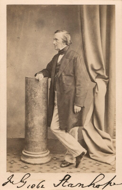 Philip stanhope, 5th earl stanhope npg ax30352