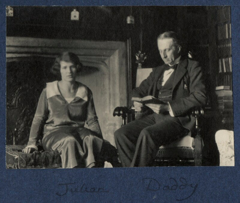 Julian vinogradoff (née morrell); philip edward morrell npg ax141526a