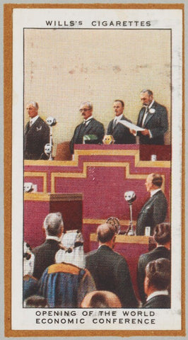 'Opening of the World Economic Conference' (Ramsay MacDonald; King George V and others) NPG D47253