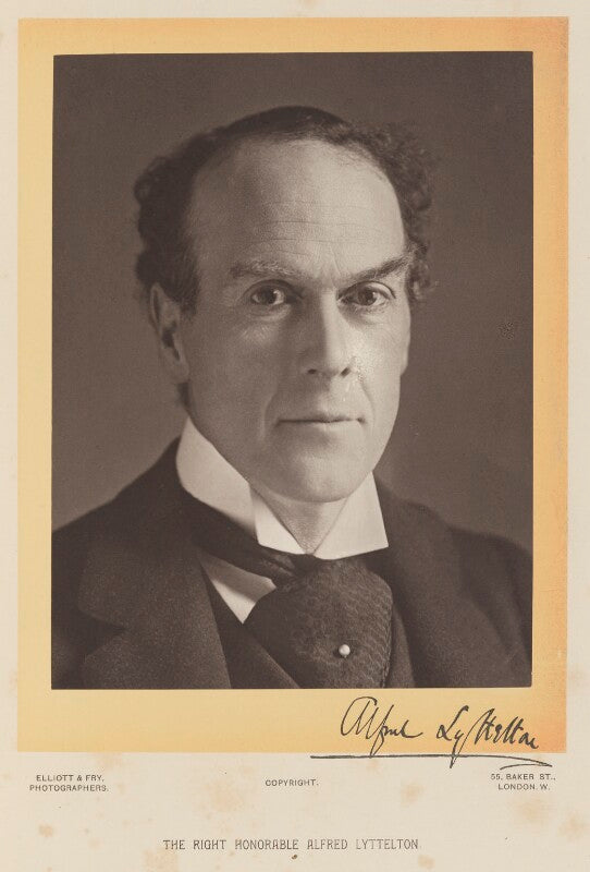 Hon. alfred lyttelton npg ax16080