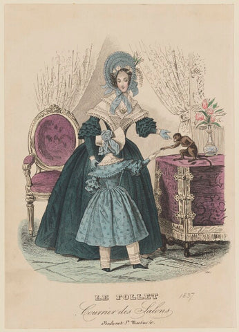 Half-mourning costume, summer 1837 NPG D47726