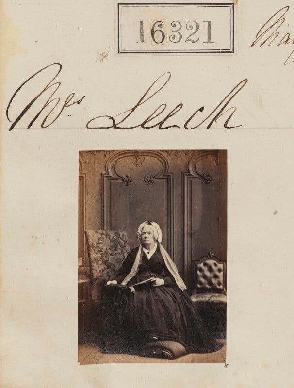 Mrs leech npg ax64235