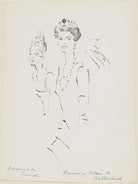 Marguerite ('Daisy') (née d'Harcourt), Baronne de Cabrol; Mary Germaine Nathalie (née Chauvin du Treuil), Baronne de Rothschild NPG D3759