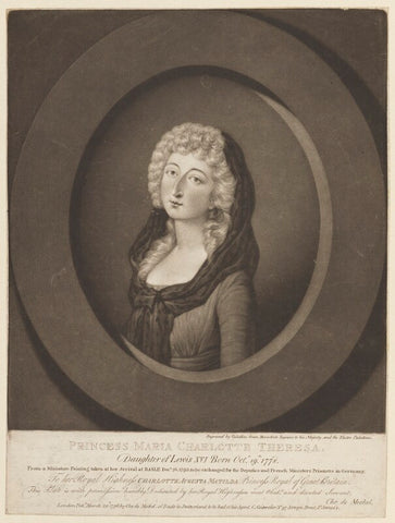 Marie Thérèse Charlotte, duchesse d'Angoulême NPG D15839