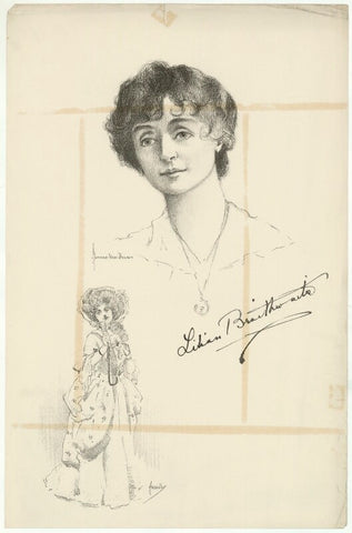 Dame (Florence) Lilian Braithwaite NPG D32088