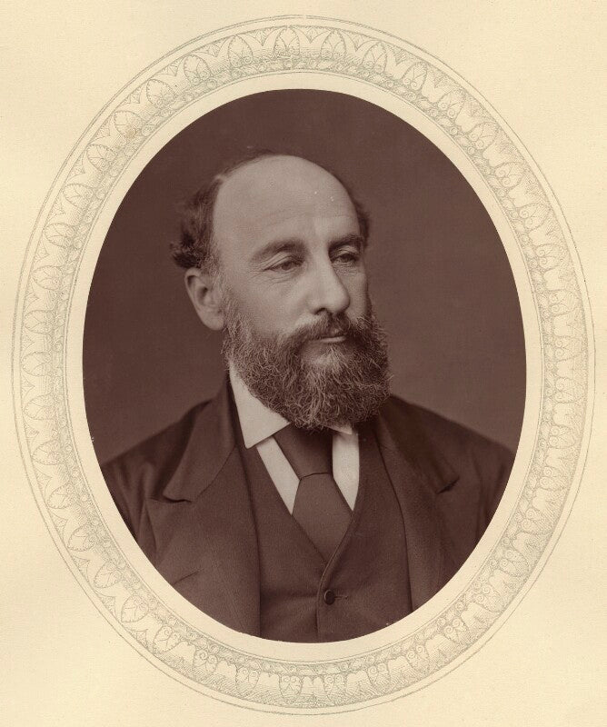 Sir george strong nares npg x21472