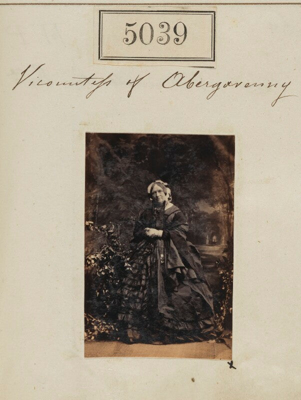 Caroline (née leeke), countess of abergavenny npg ax55044