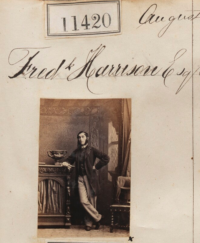 Frederick harrison npg ax61106