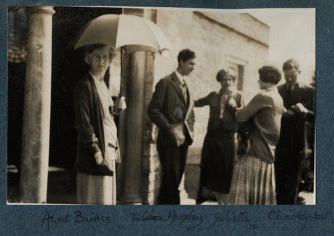 'Aunt Birdie Julian Huxley, Juliette, me and Christopher' NPG Ax142562