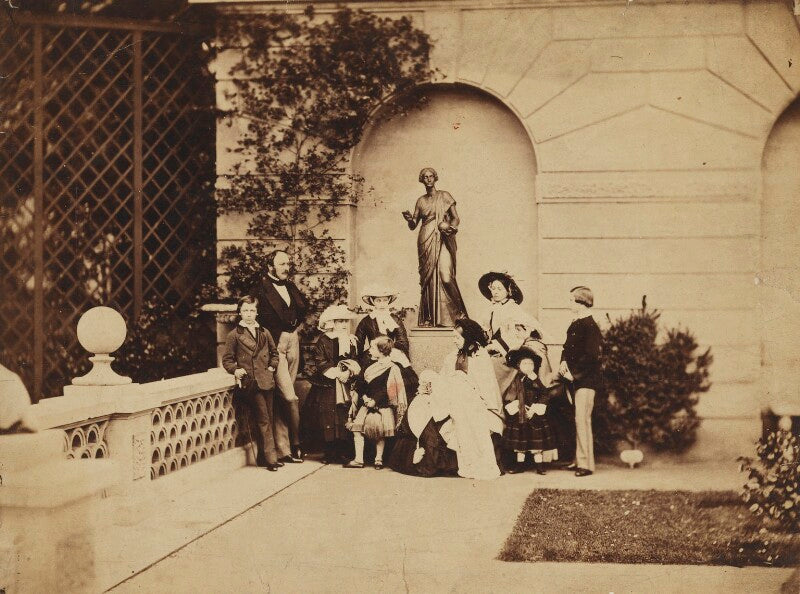 The Royal Family on the terrace of Osborne House NPG P26
