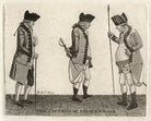 Three Captains of Pilate's Guard (George Pitcairn; George Robertson; Robert Pillans) NPG D16834