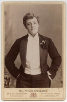 Phyllis Broughton as Lord Clanside in 'In Town' NPG x12563