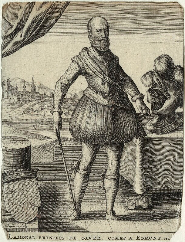Lamoral, count of egmont and prince of gavre npg d33025