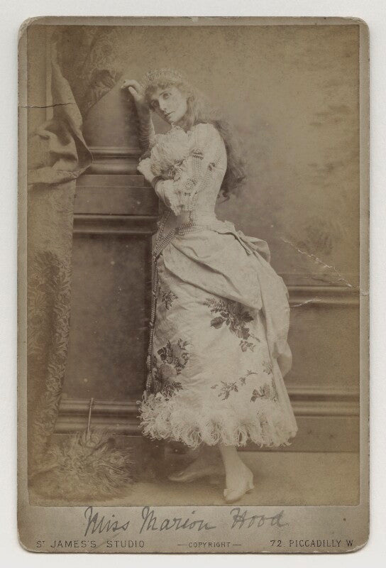Marion hood (née sarah ann isaac) as mabel in 'the pirates of penzance' npg x4175