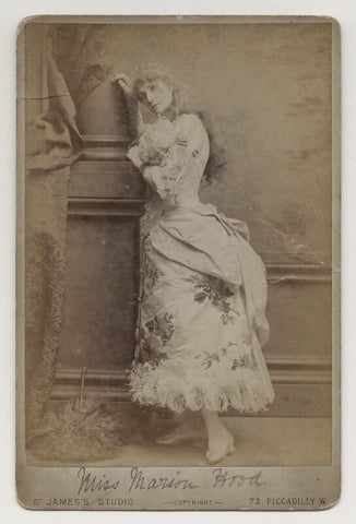 Marion Hood (née Sarah Ann Isaac) as Mabel in 'The Pirates of Penzance' NPG x4175