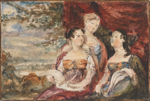 Mary Gardiner, Harriet Gardiner and Louisa Gardiner NPG 883(11)