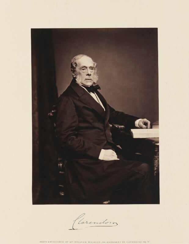 George william frederick villiers, 4th earl of clarendon npg ax15868
