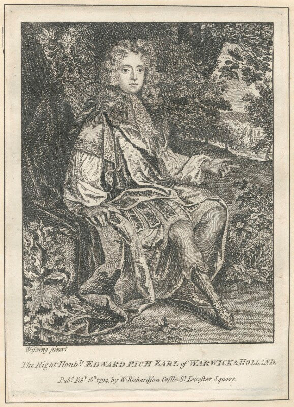 Edward rich, 6th earl of warwick and 3rd earl of holland npg d29485