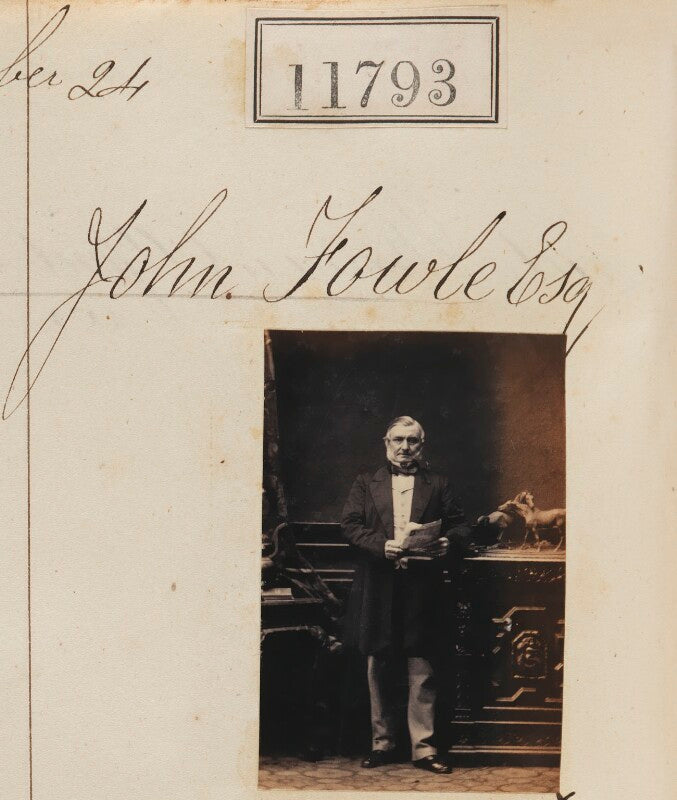 John fowle npg ax61473